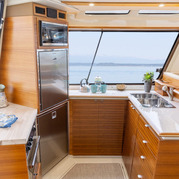 Boat Cabin & Galley